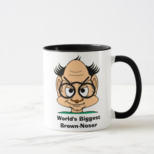 World's Biggest Brown-Noser Mug (Right)