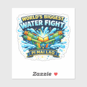 World's Biggest Water Fight – Pi Mai Lao