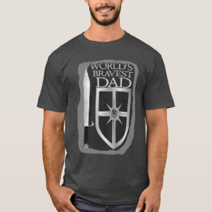 Worlds Bravest Dad T-Shirt