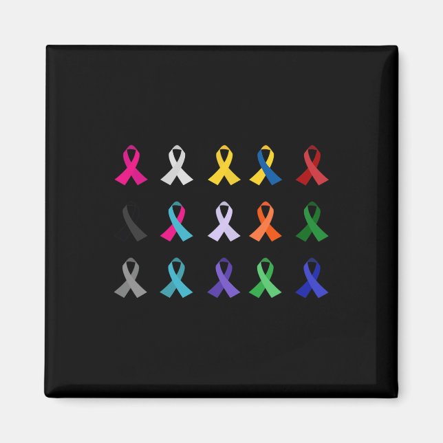 World's Cancer Awareness Cross Christian Costume R Magnet (Front)