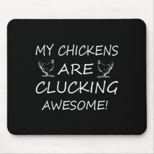 Worlds chicken mum chick mother cute funny mother' mouse mat