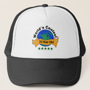 World's Coolest 70 Year Old Trucker Hat