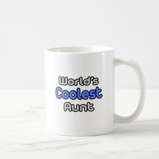 World's Coolest Aunt Coffee Mug (Right)
