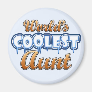 World's Coolest Aunt Magnet