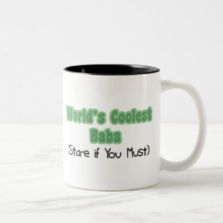 World's Coolest Baba Two-Tone Coffee Mug