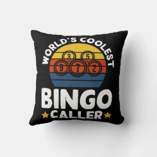World's Coolest Bingo Caller Cushion