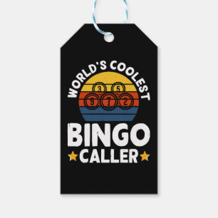 World's Coolest Bingo Caller Gift Tags