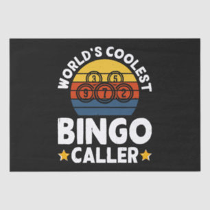 World's Coolest Bingo Caller Tissue Paper