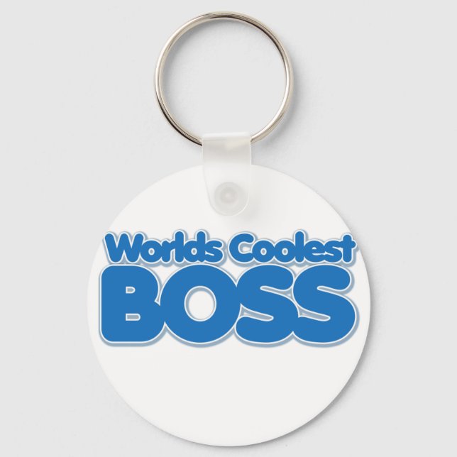 Worlds Coolest Boss Key Ring (Front)
