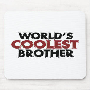 Worlds Coolest Brother Mouse Mat