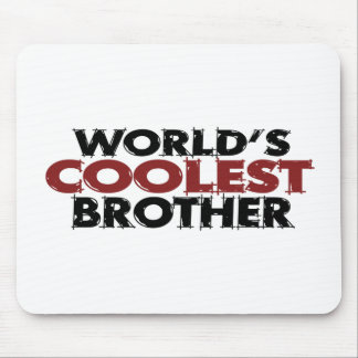 Worlds Coolest Brother Mouse Mat