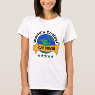 World's Coolest Cab Driver T-Shirt