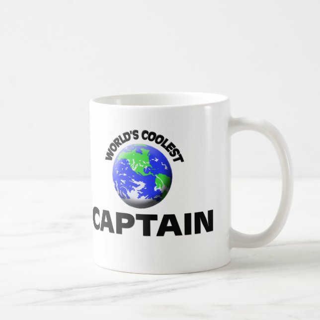 World's Coolest Captain Coffee Mug (Right)