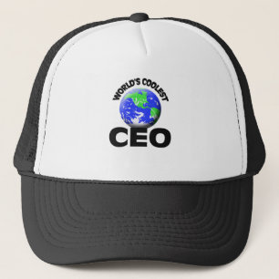 World's Coolest Ceo Trucker Hat