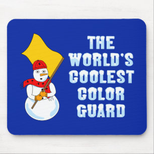World's Coolest Colour Guard Mouse Mat