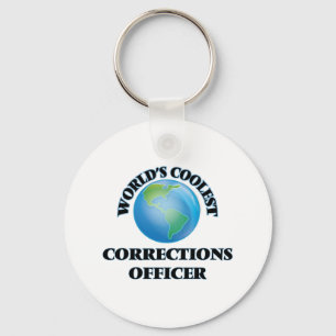 World's coolest Corrections Officer Key Ring