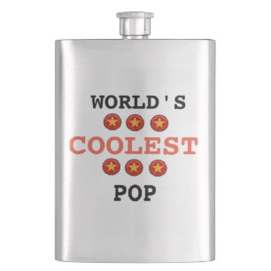 World's coolest dad hip flask