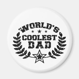 World's Coolest Dad Magnet