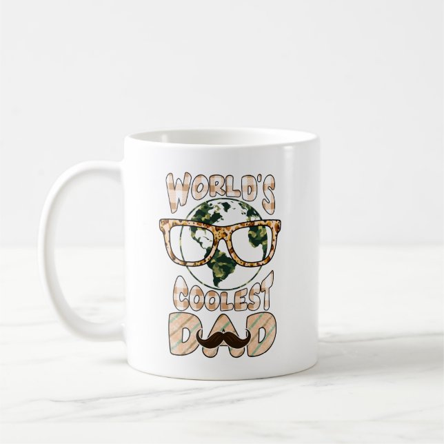 World's Coolest Dad Mug (Left)