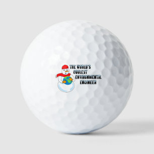 World's Coolest Environmental Engineer Golf Balls