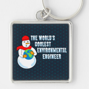 World's Coolest Environmental Engineer Key Ring