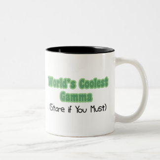 World's Coolest Gamma Two-Tone Coffee Mug