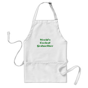 Worlds Coolest Godmother Standard Apron