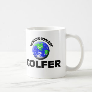 World's Coolest Golfer Coffee Mug