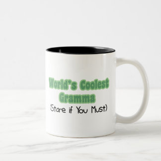 World's Coolest Gramma Two-Tone Coffee Mug