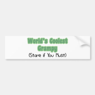 World's Coolest Grampy Bumper Sticker