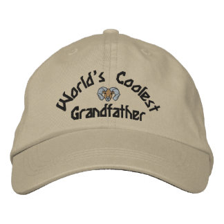 World's Coolest Grandfather Embroidered Hat