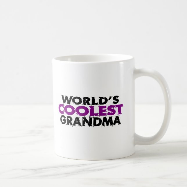 Worlds Coolest Grandma Coffee Mug (Right)