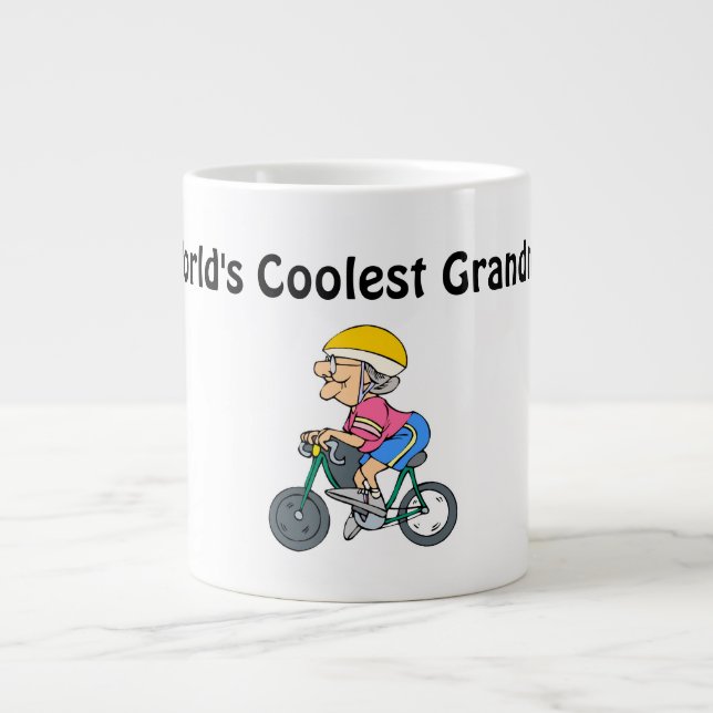 World's Coolest Grandma Large Coffee Mug (Front)
