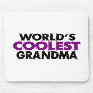 Worlds Coolest Grandma Mouse Mat