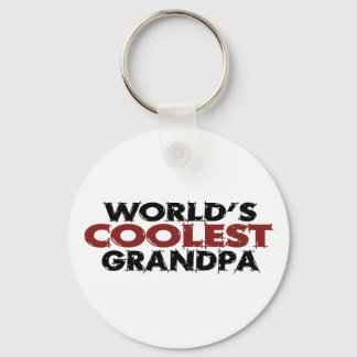 Worlds Coolest Grandpa Key Ring