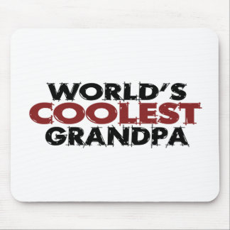 Worlds Coolest Grandpa Mouse Mat
