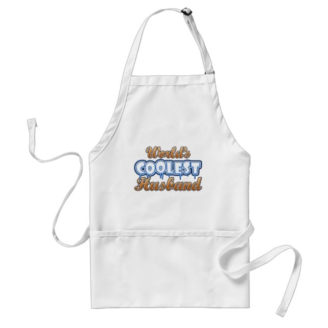 World's Coolest Husband Standard Apron (Front)