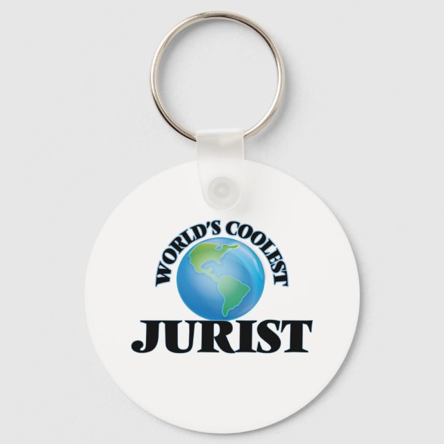 World's coolest Jurist Key Ring (Front)