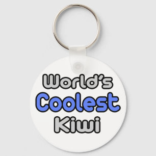 World's Coolest Kiwi Key Ring