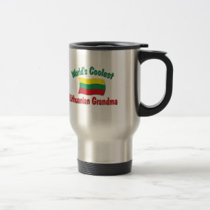 World's Coolest Lithuanian Grandma Travel Mug