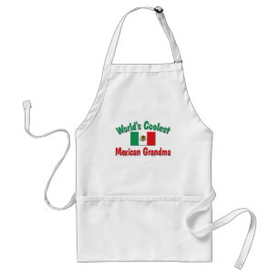 World's Coolest Mexican Grandma Standard Apron