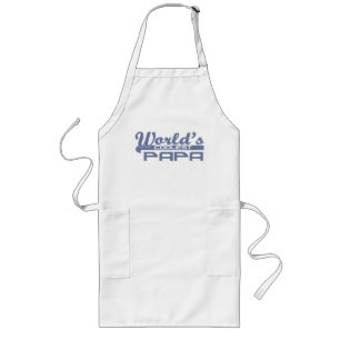 World's Coolest Papa Long Apron