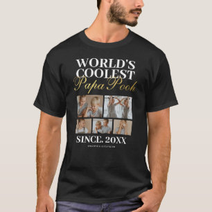 World's Coolest Papa Pooh Photo T-Shirt