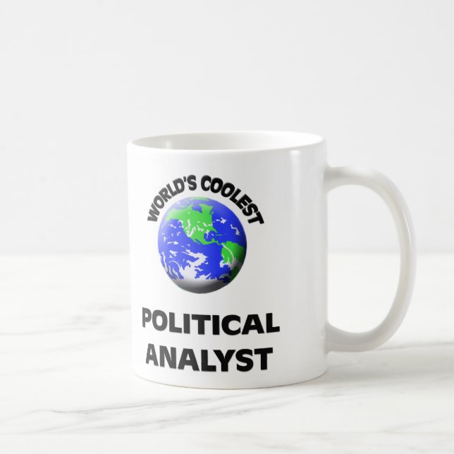World's Coolest Political Analyst Coffee Mug (Right)