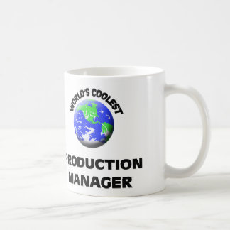 World's Coolest Production Manager Coffee Mug