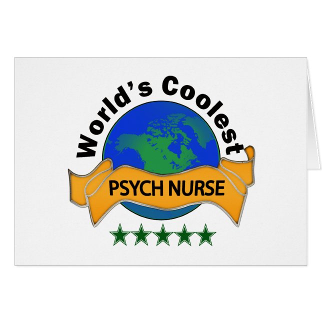 World's Coolest Psych Nurse (Front Horizontal)