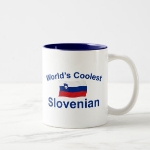 World's Coolest Slovenian Two-Tone Coffee Mug