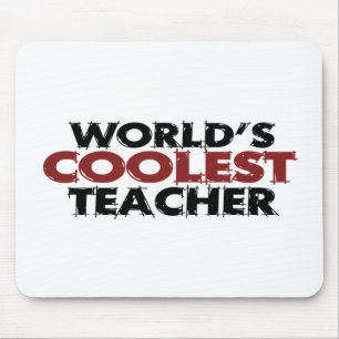 Worlds Coolest Teacher Mouse Mat