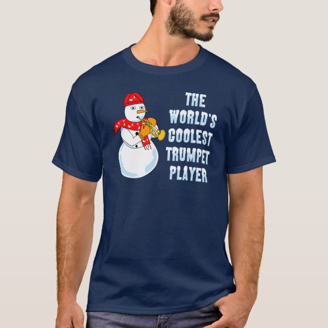 World's Coolest Trumpet T-Shirt (Front)