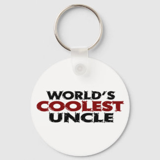 Worlds Coolest Uncle Key Ring
